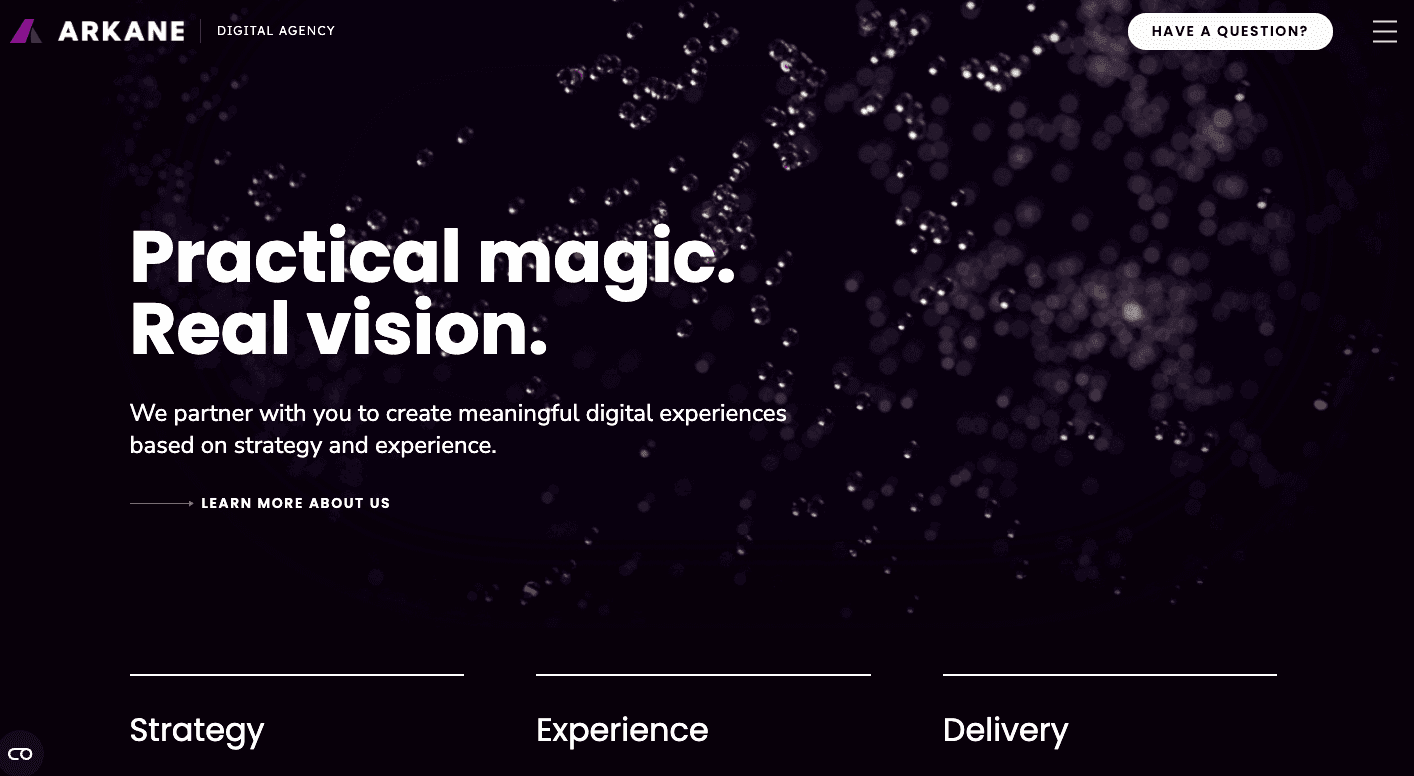 Arkane Digital Website